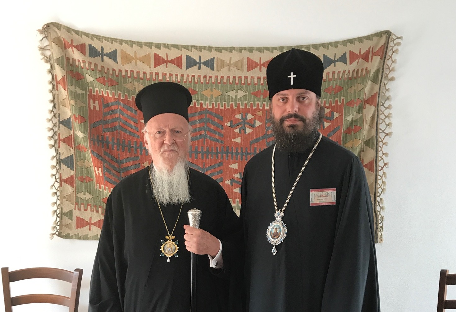   Архієпископ Філарет мав зустріч з Патріархом Константинопольським Варфоломієм